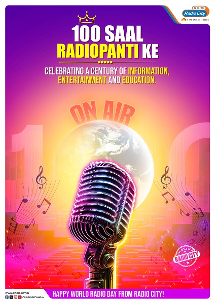 Radio City Celebrates ‘100 Saal Radiopanti Ke’ on World Radio Day