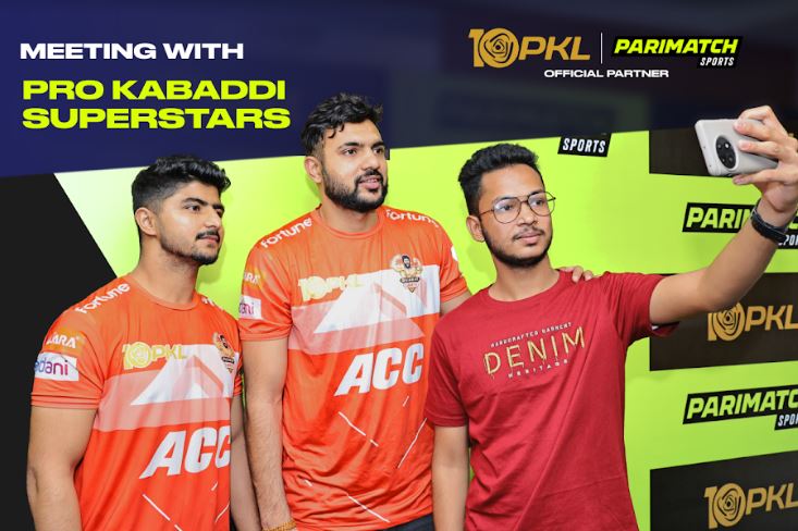 Parimatch Sports Hosts Exclusive Meet & Greet with Pro Kabaddi Superstars