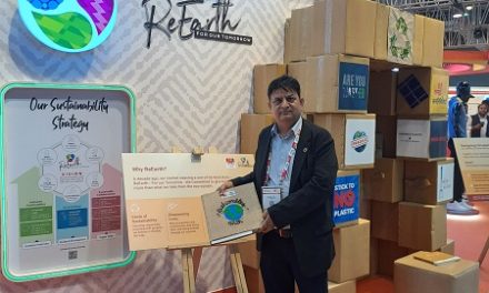 Revealing a Stylish Sustainable Future: Aditya Birla Fashion and Retail Introduces “Fashionabling Earth”, a Unique 3D Coffee Table Book at Bharat Tex 2024