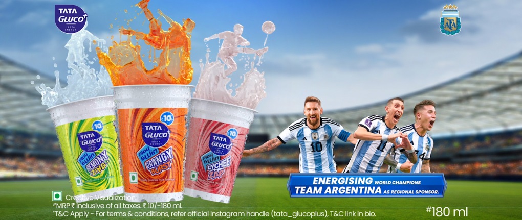 Tata Gluco+ Launches “Argentina Jao, Team Argentina Ka Match Dekho” Summer Campaign