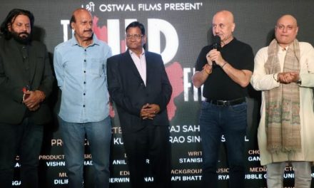 Anupam Kher Unveils the First Look of Shree Ostwal Films Hindi Film ‘The UP Files’