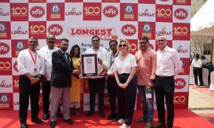 100 Years,123 Feet Dosa: MTR Celebrates 100 Years with a GUINNESS WORLD RECORDS™ Title for the Longest Dosa