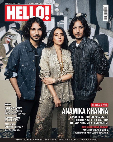 Fashion’s Modern Muse Anamika Khanna Graces the Cover of HELLO! India