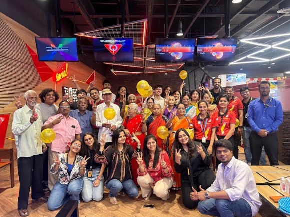 Timezone India Celebrates International Day of Happiness: Bringing Smiles to Senior Citizens at Inorbit Malad