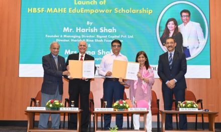 MIT, MAHE Launches “HBSF-MAHE EduEmpower Scholarship” for B. Tech Aspirants: an Initiative Anchored by an Alumnus of MIT