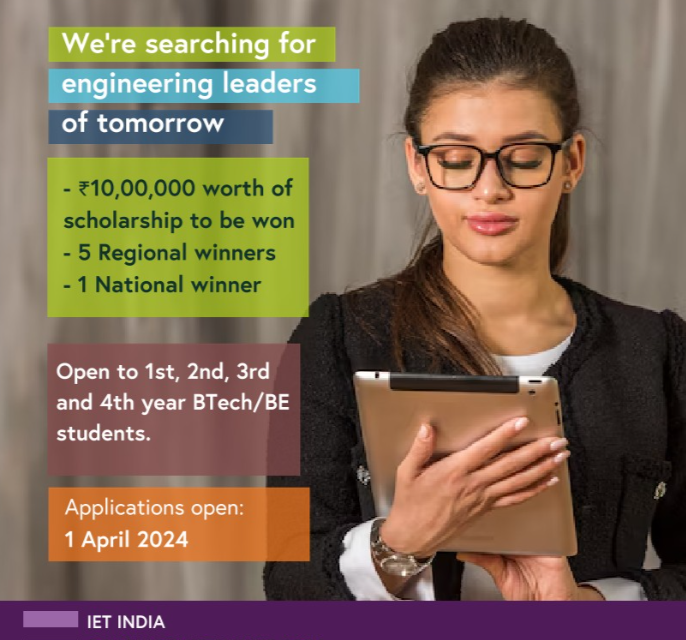 The IET Announces the 8th Edition of the IET India Scholarship Award to Recognise Future Engineering Leaders