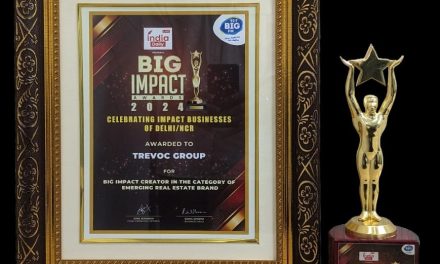 TREVOC Bags the “Emerging Real Estate Brand” Award at the “Big Impact 2024” Awards