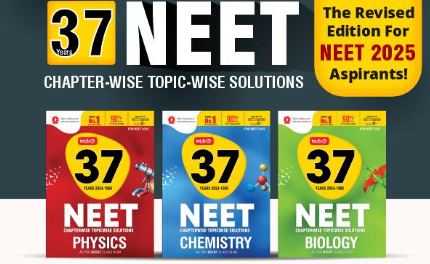 MTG Launches the Revised Edition of 37 Years NEET Chapter-wise Topic-wise PYQ For NEET 2025, Just in 2 Days After NEET 2024