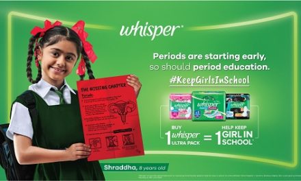 Whisper Teaches Young Girls – Periods ka Matlab Healthy hai Aap