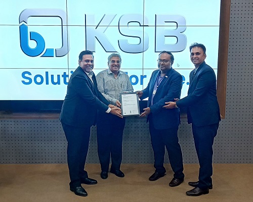 KSB Limited Sets Industry Benchmark with ISO- Certification for Excellence in Nuclear Safety Standards