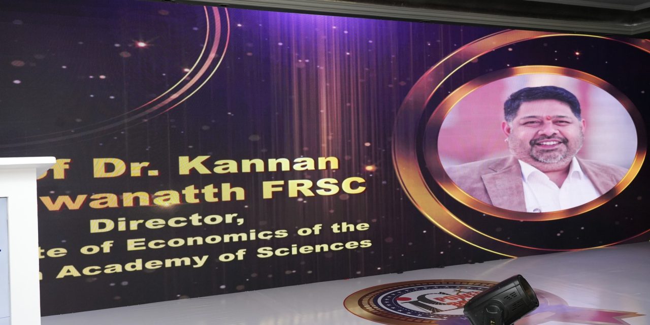 Dr Kanans Visvanats FRSC Honoured as Global Researcher of the Year 2024