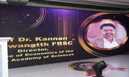 Dr Kanans Visvanats FRSC Honoured as Global Researcher of the Year 2024