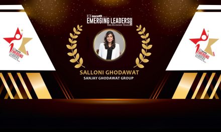 Salloni Ghodawat Honored with Outstanding Leadership at ET Emerging Leaders Conclave 2024
