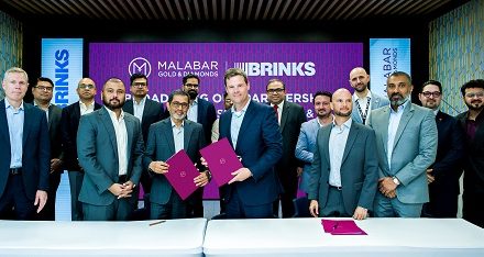 Malabar Gold & Diamonds Extends Partnership with Brink’s Inc