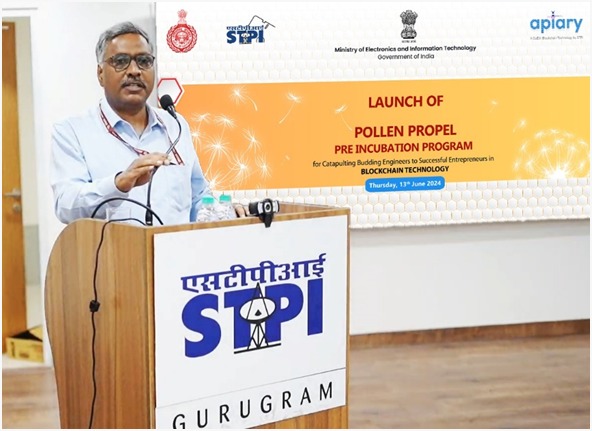 Software Technology Parks of India, Apiary CoE Launches Pollen Propel Pre-Incubation Program to Promote Blockchain Startup Ecosystem