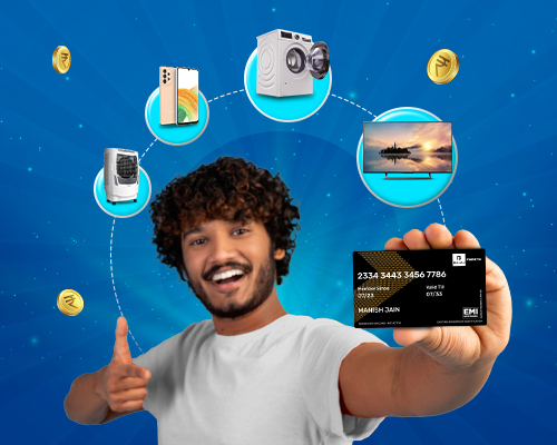 Buy Latest Appliances & Electronics on EMI, with the Bajaj Finserv Insta EMI Card