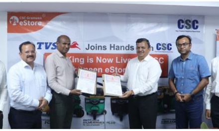 TVS Motor Company to Partner With CSC Grameen eStores for its Commercial Vehicle Range