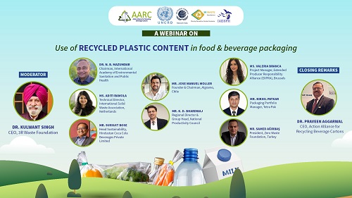 AARC Webinar Shines Spotlight on Use of Recycled Plastic in Food & Beverage Packaging