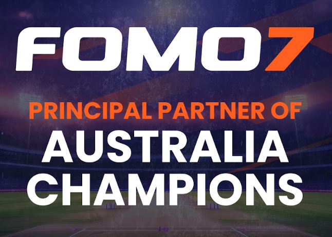 FOMO7 is the Principal Partner of Australia Champions in WCL