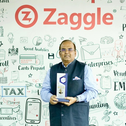 Listed FinTech Zaggle’s Founder Mr. Raj N. Wins ‘Fintech Leader of the Year Award’