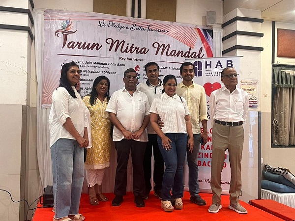 HAB Pharmaceuticals and Research Ltd. Partners with Tarun Mitra Mandal for a Successful Blood Drive