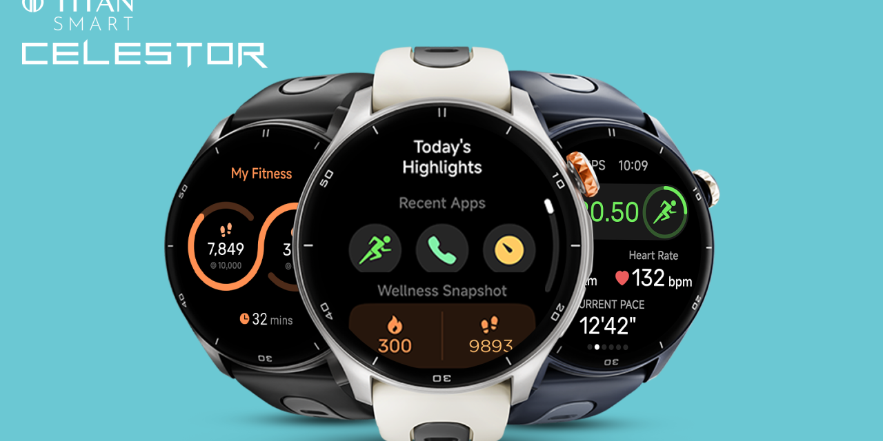 Titan Smart Elevates in the Category with their High Performance GPS Smartwatch: Titan Celestor