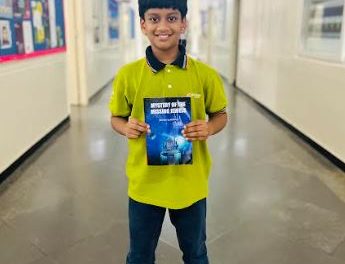 10-year-old Student from Hyderabad Authors Fiction Book