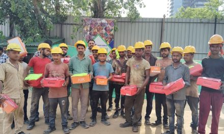 M3M Foundation Celebrates Savan by Supporting Migrant Workers in Delhi NCR with 20,000 T-Shirts and 20,000 Pairs of Shoes