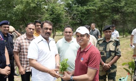 Max Life Plants 25,000 Trees at BSF Camp, Sohna Road, Gurugram