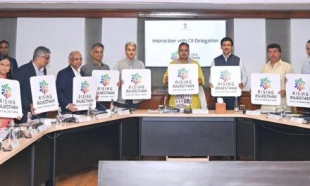 Hon’ble Chief Minister Shri Bhajanlal Sharma announces ‘Rising Rajasthan’ Investment Summit 2024, unveils its logo