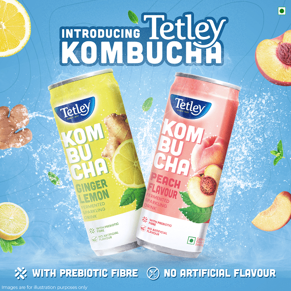 Tata Consumer Products Introduces Tetley Kombucha: Unveils a Refreshing Journey of Wellness and Flavor