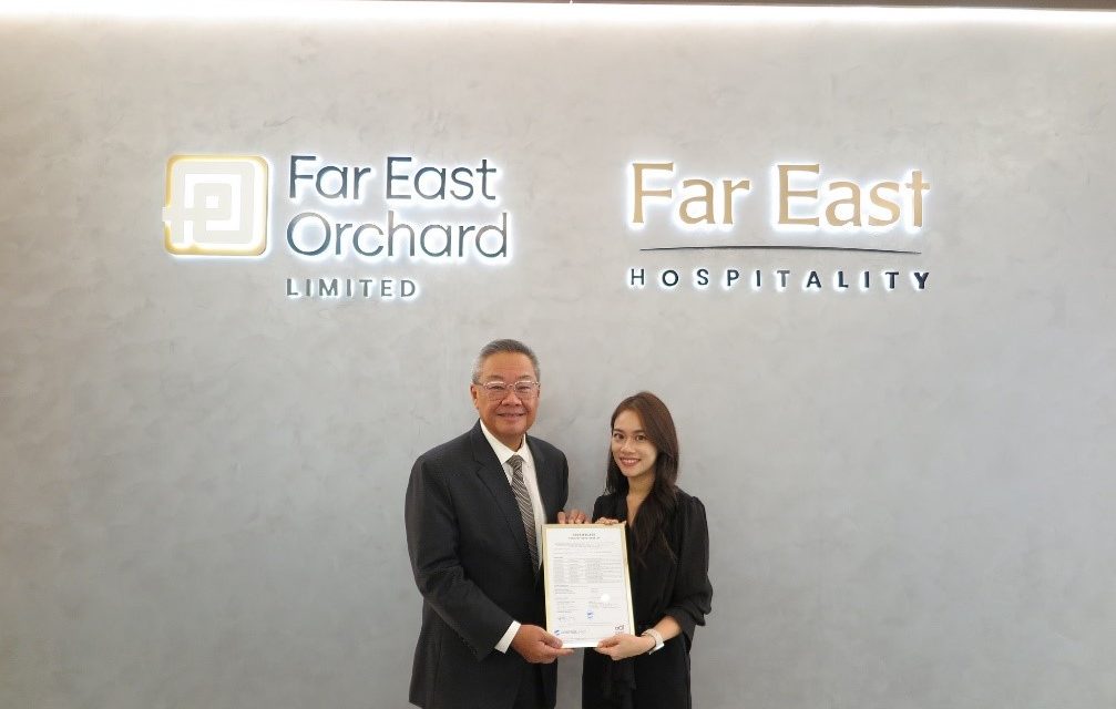 Far East Hospitality Achieves Largest Number of GSTC-Certified Properties in Singapore – All 16 Hotels Now Globally Accredited