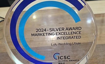 Lulu Mall Lucknow Wins the Prestigious ICSC MAXI Award