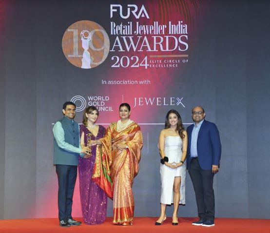 Kirtilals Wins ‘Coloured Gemstone Ring of the Year’ Award at Retail Jeweller India Awards 2024