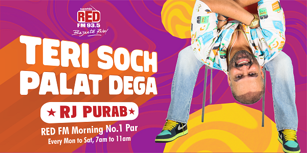 Red FM Announced RJ Purab as the New Voice of Delhi’s Morning No. 1 Show