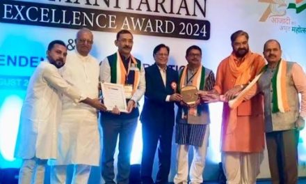 Manipal Institute of Technology (MIT) NSS Units Honored with National Humanitarian Excellence Award for Exemplary Social Service