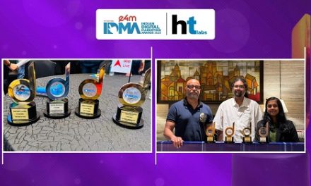 HT Labs Shines at e4m Indian Digital Marketing Awards 2024 in Mumbai, Wins 3 Gold and 1 Silver