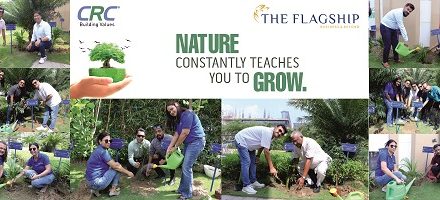 CRC Group Hosts a Collaborative Plantation Drive at The Flagship