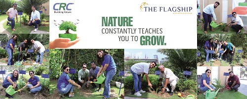 CRC Group Hosts a Collaborative Plantation Drive at The Flagship