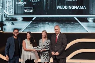 Luxury Wedding Photography Brand WeddingNama Bags Gold and Silver Trophy at WOW Awards 2024