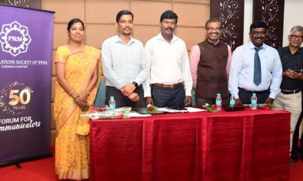 New Executive Committee for PRSI-Chennai Chapter