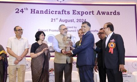 Cycle Pure Agarbathi Secures Handicrafts Export Excellence Award for the Fourth Consecutive Year