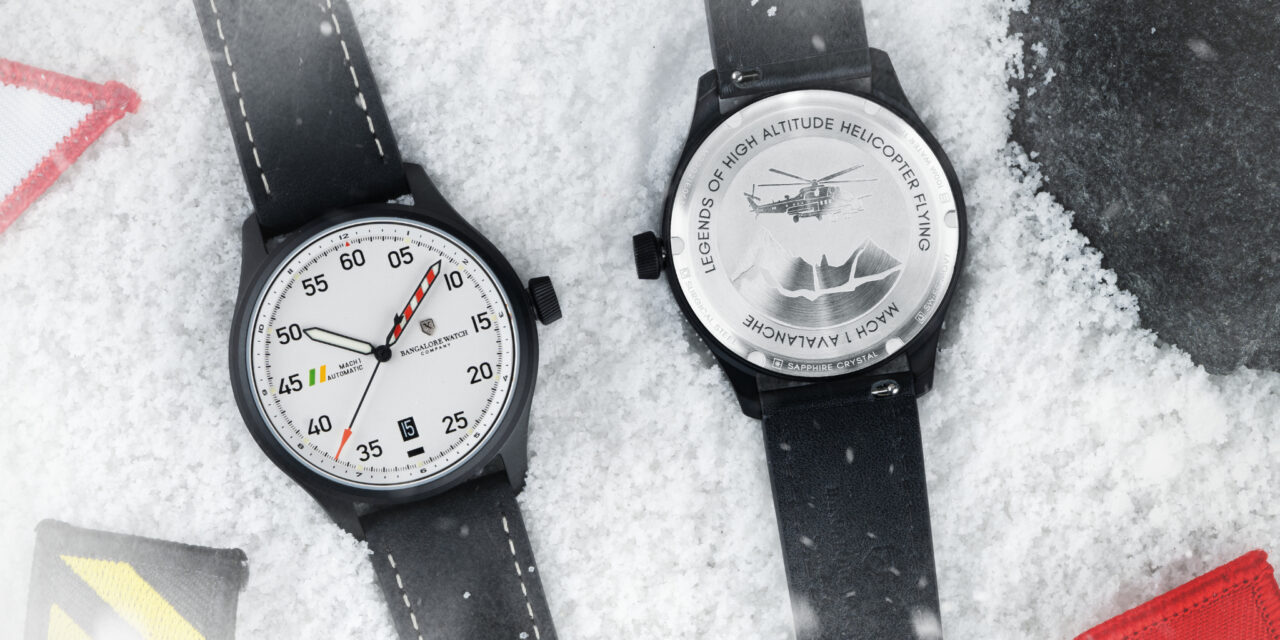 Bangalore Watch Company™ Introduces MACH 1 Watch to Honour High-Altitude Aviators