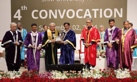 “A New Array of Leaders Graduate Today” – SRM University-AP Hosts 4th Convocation Ceremony