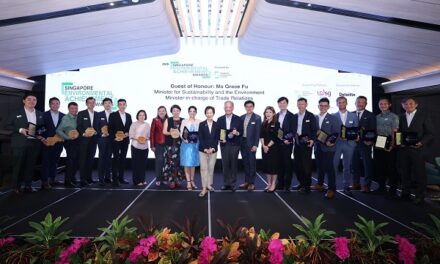 Azbil Wins Innovation and Design Award at the Singapore Environmental Achievement Awards 2024