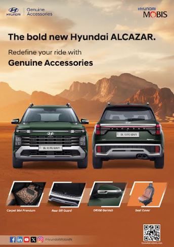 Discover the New Range of Premium Hyundai Genuine Accessories by Mobis India, Designed to Uplift the Stunning Look of the All-new Hyundai Alcazar