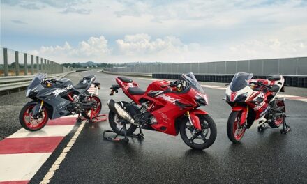 All New TVS Apache RR 310: Crafted from Record Breaking Race Machine, Launched with Segment Leading Technologies