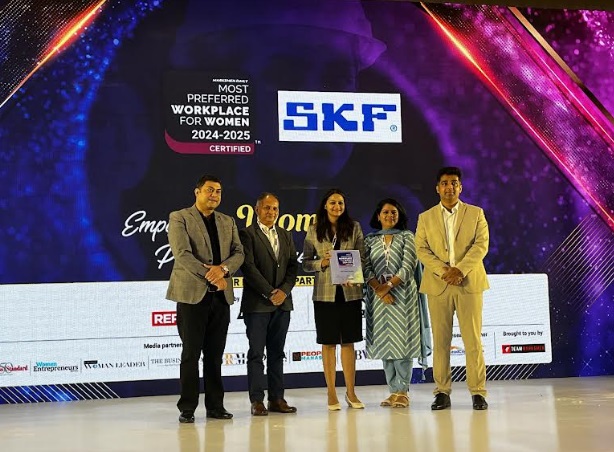 SKF India Recognized as the Most Preferred Workplace for Women