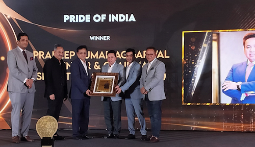 Pradeep Aggarwal Honoured with the Prestigious “Pride of India” Title