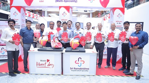 Coimbatore’s Sri Ramakrishna Hospital Raises Awareness on “World Heart Day” by Emphasizing The Importance of Optimal Heart Health and The Treatments Available